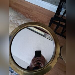 Elegant Gold Wall Mirror.  Vintage!
